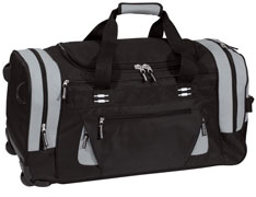 BG54 Colorblock Rolling Duffel