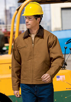 J763 Cornerstone Duck Cloth Work Jacket 