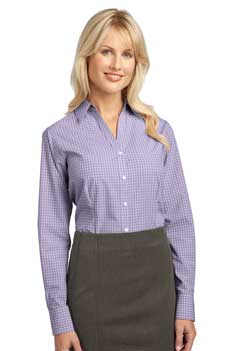 L639 Plaid Easycare Shirt