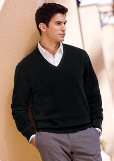 SW275 Fine Gauge V-Neck Sweater